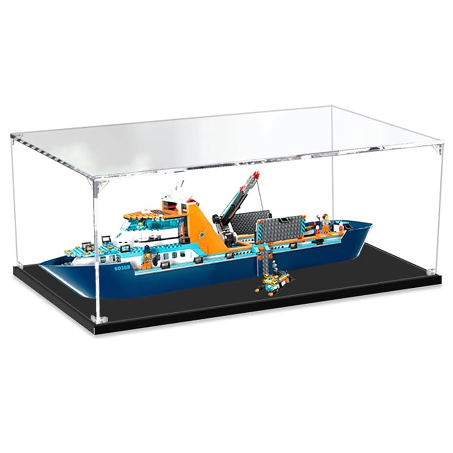 ショーケース Amazon.co.jp: YMSCIKSJ レゴ 60368 極地巨大船遠征船